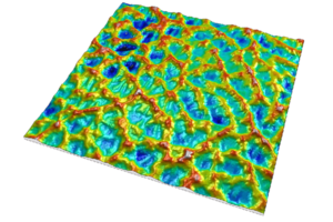 Stochastic-deterministic surface